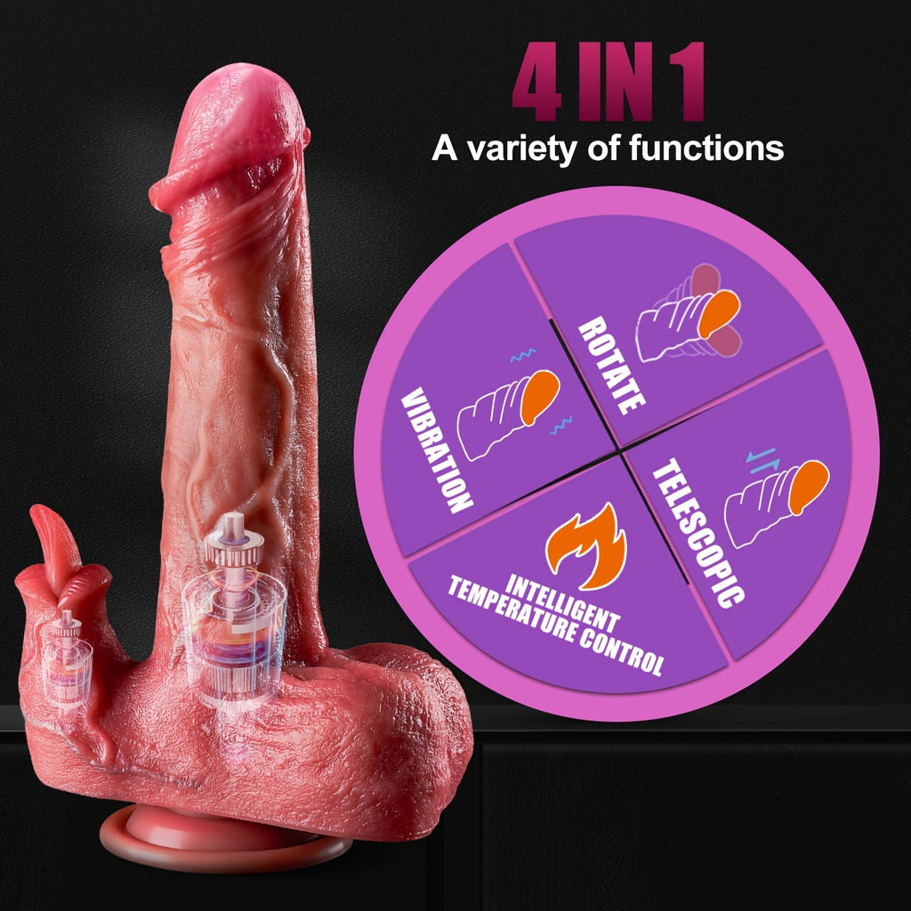 Dildo Licking Vibrator For G-spot