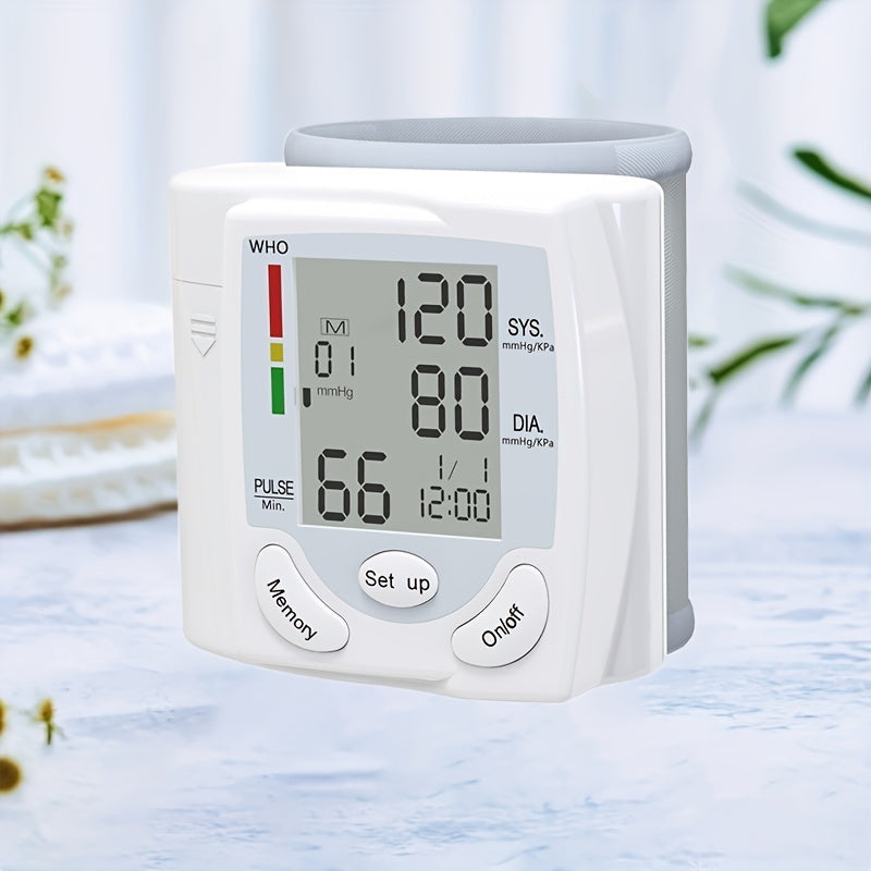 Wrist Electronic Blood Pressure Monitor
