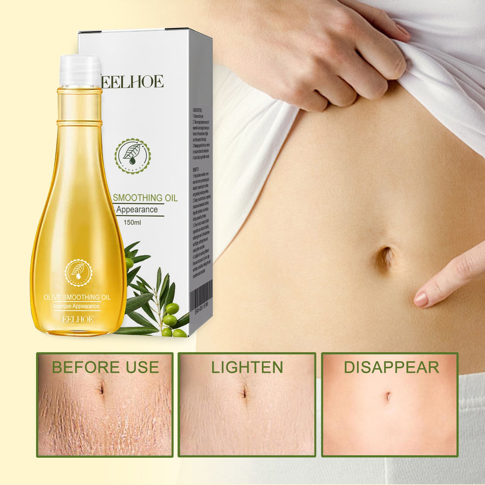 Moisturizing Smooth Body Skin Treatment Oil