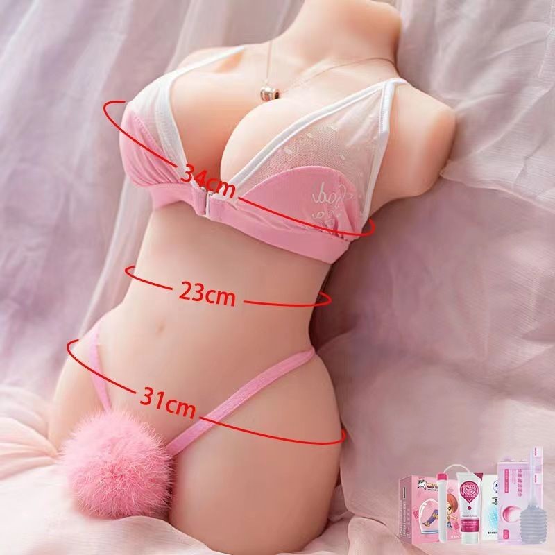 Solid Doll Silicone Half Body Toy