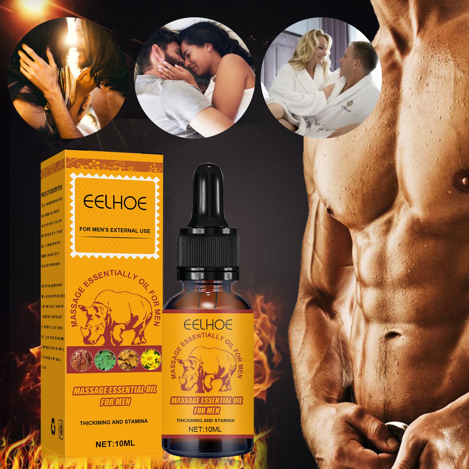 Men's Massage Essential Oil,