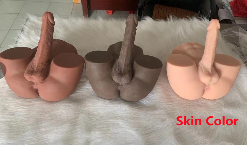 Men's Dual For Men And Women Silicone Doll