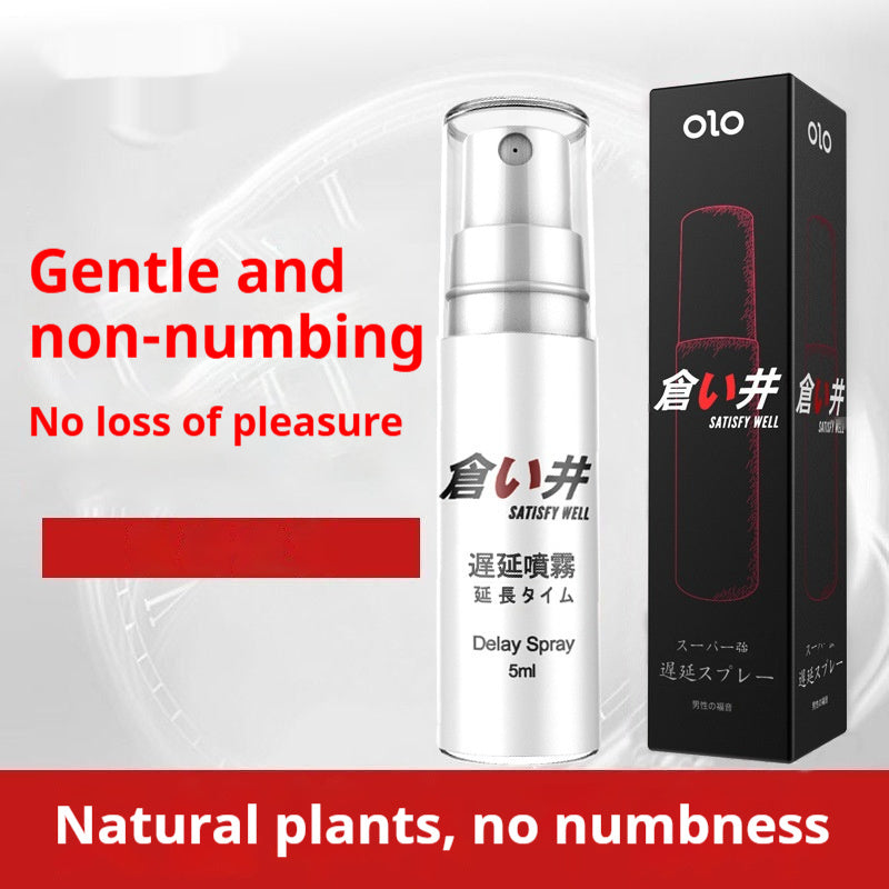 Long-lasting Spray Delay Time in Bed