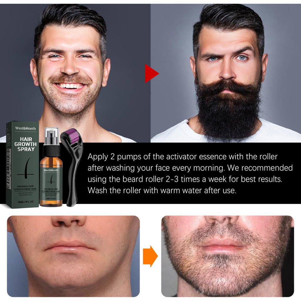 Moustache Moisturizing Spray Facial Hair