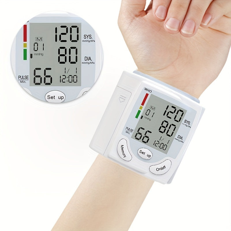 Wrist Electronic Blood Pressure Monitor