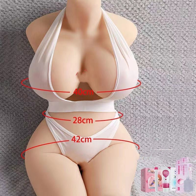 Solid Doll Silicone Half Body Toy
